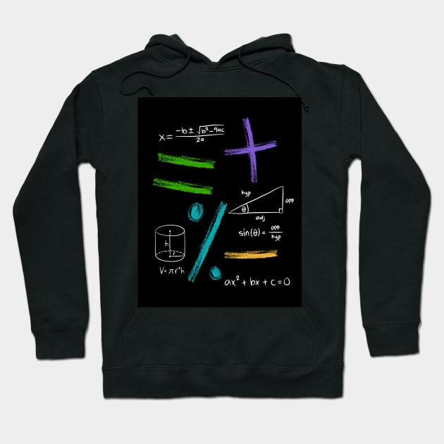 Maths T-shirt design Hoodie by Metro Boomin